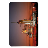 Magnet Flexible Navette spatiale rouge (Vertical)