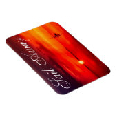 Magnet Flexible Naviguer dans le coucher du soleil (Côté Droit)