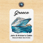 Magnet Flexible Navire de croisière de l'île grecque des Îles<br><div class="desc">Cette conception peut être personnalisée dans la zone fournie en modifiant la photo et/ou le texte. Vous pouvez également le customiser en cliquant sur Personnaliser ce Modèle, puis en choisissant l'option cliquer pour customiser et supprimer ou modifier la couleur de l'arrière - plan, ajouter du texte, modifier la couleur ou...</div>