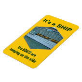 Magnet Flexible Navire ou bateau (Côté Gauche)