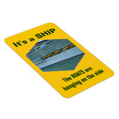 Magnet Flexible Navire ou bateau (Côté Droit)