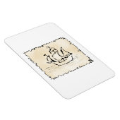 Magnet Flexible Navire pirate. (Côté Droit)