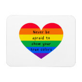 Magnet Flexible N'ayez jamais peur (Horizontal)