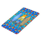 Magnet Flexible Né Au Surf (Côté Gauche)