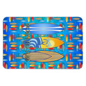 Magnet Flexible Né Au Surf (Horizontal)