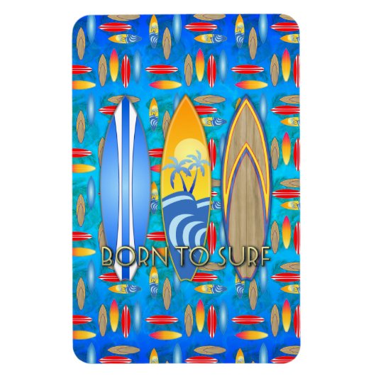 Magnet Flexible Né Au Surf (Vertical)