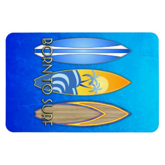 Magnet Flexible Né Au Surf (Horizontal)