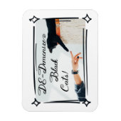 Magnet Flexible Ne démonisez pas les chats noirs ! (Vertical)