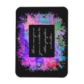 Magnet Flexible Ne jamais comparer (Vertical)