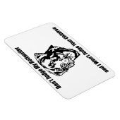 Magnet Flexible Ne juge pas My Dog (Rottweiler) (Côté Droit)