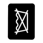MAGNET FLEXIBLE NE LAVEZ PAS ! (Vertical)