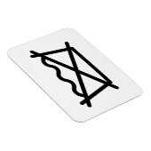 MAGNET FLEXIBLE NE LAVEZ PAS ! (Côté Droit)