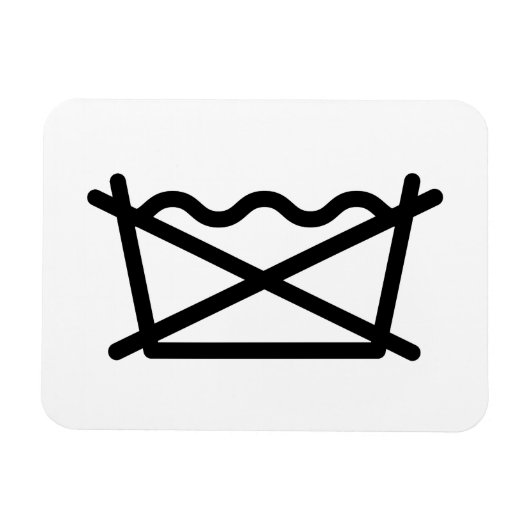 MAGNET FLEXIBLE NE LAVEZ PAS ! (Horizontal)