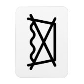 MAGNET FLEXIBLE NE LAVEZ PAS ! (Vertical)