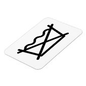 MAGNET FLEXIBLE NE LAVEZ PAS ! (Côté Gauche)