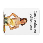 Magnet Flexible Ne me faites pas vous empoisonner (Horizontal)