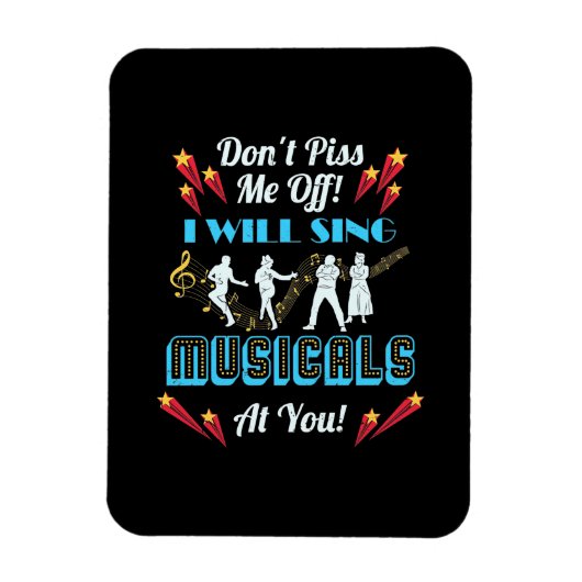 Magnet Flexible Ne Me Fous Pas De La Musique (Vertical)