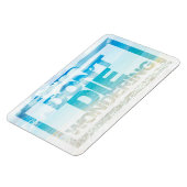 Magnet Flexible Ne meurs pas de me demander | Devis motivationnel (Côté Gauche)