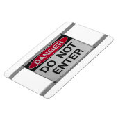 Magnet Flexible Ne pas entrer de signe (Côté Gauche)