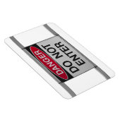 Magnet Flexible Ne pas entrer de signe (Côté Droit)