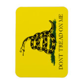 Magnet Flexible Ne pas foutre sur moi Gadsden drapeau américain (Vertical)