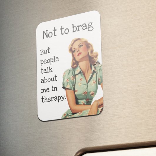 Magnet Flexible Ne pas freiner Sarcastique femme au foyer dire