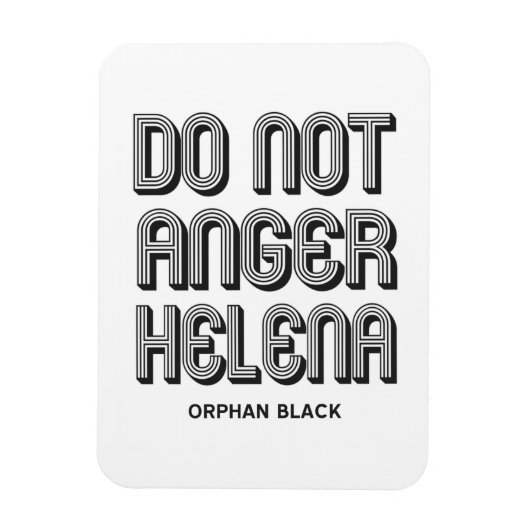 Magnet Flexible Ne pas irriter Helena (Vertical)