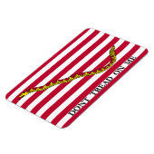 Magnet Flexible Ne pas me rouler - drapeau Jack de la Marine (Côté Gauche)