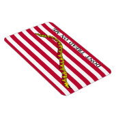 Magnet Flexible Ne pas me rouler - drapeau Jack de la Marine (Côté Droit)