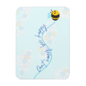 Magnet Flexible Ne vous inquiétez pas Abee happy aimant (Vertical)