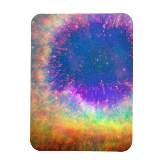 Magnet Flexible Nebula Planétaire Comme Un Oeil (Vertical)
