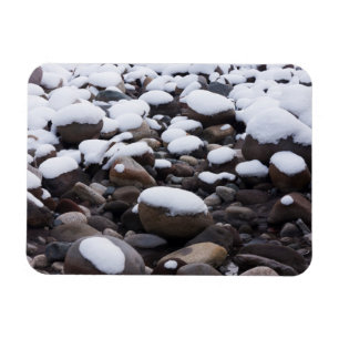 Magnet Flexible Neige Et Rochers, Parc National Mt. Rainier