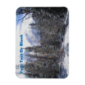 Magnet Flexible Neige Fraîche Sur Foudre Rapide (Vertical)