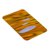 Magnet Flexible Nénuphar sur eau orange, Canada (Côté Droit)