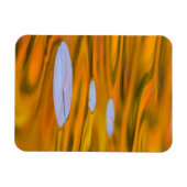 Magnet Flexible Nénuphar sur eau orange, Canada (Horizontal)