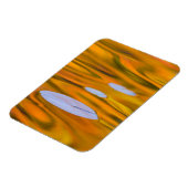 Magnet Flexible Nénuphar sur eau orange, Canada (Côté Gauche)