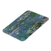 Magnet Flexible Nénuphars de Claude Monet, Fleurs Vintages (Côté Gauche)