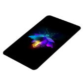 Magnet Flexible Neon Firefly sur noir (Côté Gauche)