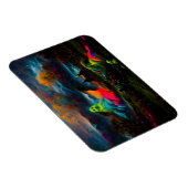 Magnet Flexible Neon Ghosts dans un paysage d'Imaginaire hanté (Côté Droit)