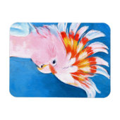 Magnet Flexible Neon Mohawk - Cockatoo rose (Horizontal)