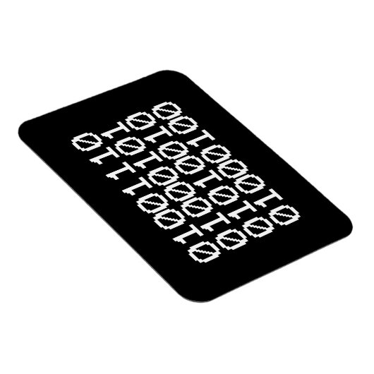 MAGNET FLEXIBLE NERD BINAIRE (Côté Droit)