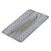 Magnet Flexible Nessie le monstre Loch Ness (Côté Gauche)