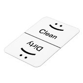 Magnet Flexible Nettoyer l'aimant sale (sourire/rainuré) (Côté Gauche)