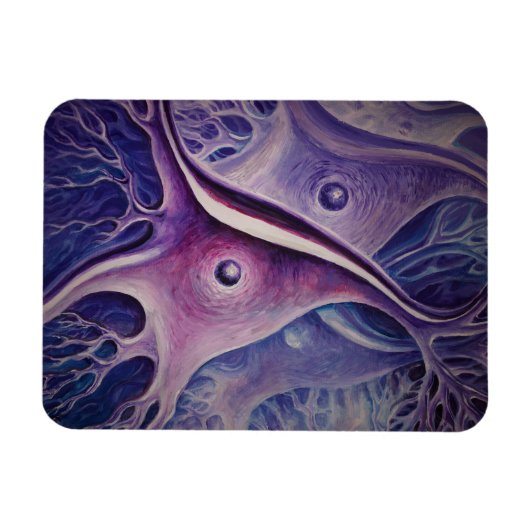 Magnet Flexible neurone pyramidal (Horizontal)