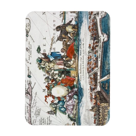 MAGNET FLEXIBLE NEW AMSTERDAM, 1673 (Vertical)