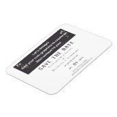 Magnet Flexible NEW! Design Your Own Wedding Item (Côté Gauche)