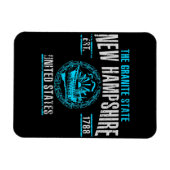 Magnet Flexible New Hampshire (Horizontal)