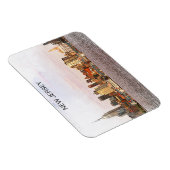 Magnet Flexible New Jersey Cityscape Panorama View (Côté Droit)