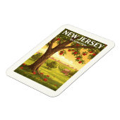 Magnet Flexible New Jersey vintage (Côté Gauche)