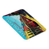 Magnet Flexible New Orleans Inspired Urban Art (Côté Droit)